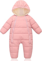 Toddler Snow Suit Baby Snowsuit Infant Boy Winter Coat Girl Puffer Clohtes 0-2T