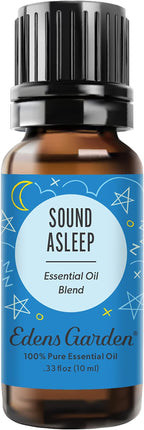 Edens Garden Sound Asleep Essential Oil Blend- 100% Pure Premium Grade, Undiluted, Natural, Therapeutic, Aromatherapy, The Best for Diffusing, Candle, Humidifiers, Kid Safe 10 ml (.33 fl oz)