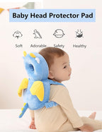 JunNeng Toddler Baby Head Protector Backpack for Toddler Walker with Knee Pads&Anti-Slip Socks, Frog
