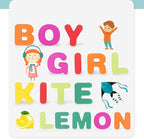 Wooden Puzzles for Toddlers, 2pack Alphabet Shape Puzzles for Kids Wooden Montessori Toddler Wooden Alphabet Number Shape for Kids 3 Years Old Boys & Girls