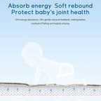 Baby Play Mat for Floor Tummy Time Mat Nursery Rug Muscle Mat Area Rug Playroom Rug Tatami Mat 6'7"x4'11" Memory Foam 1.3" Thick Crawling Mat For Babies,Toddlers, Infants, Kids,Floor Mat,Coffee