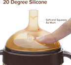 thyseed Infant Straw Cups Soft Spout Replacement 6M+ 1 Pack