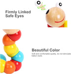 Baby Toys 6 to 12 Months, 12-18 Months, 3-6 Months Developmental, Tummy Time Toys Crawling Toys - Infant Toys - Caterpillar Twisting Baby Boy and Baby Girl Toys (2 Pack) (Rainbow)