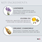 Nicole + Brizee N+B Tearless Collection | Gentle Tear Free Formula | Safe for ALL Ages | Certified Organic Ingredients | USA Made (Shampoo)