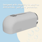 Bathtub Faucet Cover, Soft Silicone Bath Faucet Cover for Kids, Bath Spout Cover for Tub, Faucet Cover for Bathtub Safety, Toddler Bath Tub Water Spout Cover, Universal Fit (Grey)