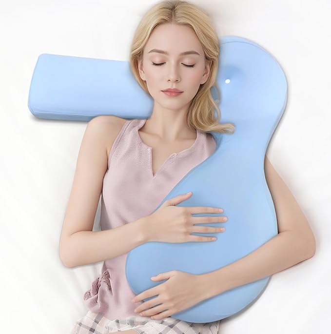 Body Pillows for Adults, Cooling Pregnancy Pillows, Memory Foam Full Body Support Pillows for Support for Belly, HIPS, Legs, Buttery Soft, Super Breathable for Hot Sleeper
