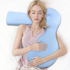 Body Pillows for Adults, Cooling Pregnancy Pillows, Memory Foam Full Body Support Pillows for Support for Belly, HIPS, Legs, Buttery Soft, Super Breathable for Hot Sleeper
