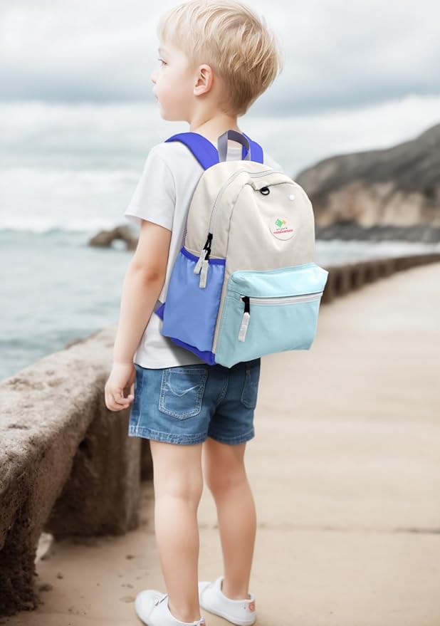 Toddler Backpack for Boys 2-5: Preschool Kindergarten Backpack - 13" Daycare Backpack Fit A4 Folder