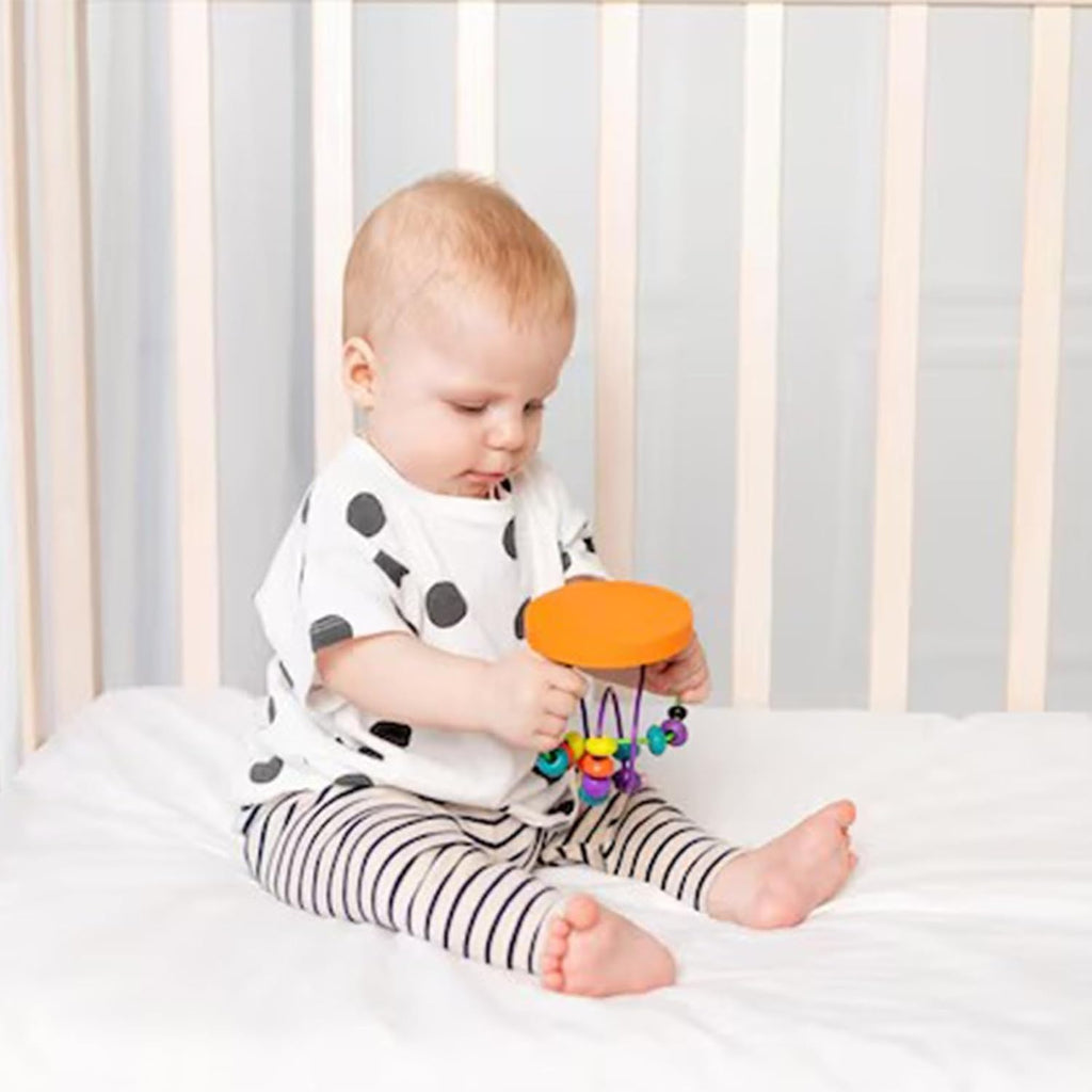 UOMNY Crib Sheet White Fitted Crib Sheets Baby Sheet for Standard Crib and Toddler Mattresses Nursery Bedding Sheet Crib Mattress Sheets for Boys and Girls 1 Pack Space Toddler Sheet