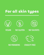 Seaweed Bath Co. Hydrate Body Wash, Eucalyptus Peppermint Scent, 12 Ounce, Shower Gel for Men & Women, Vegan, Paraben Free, Sulfate Free, Cruelty Free