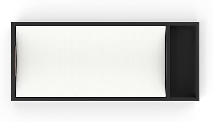 Child Craft Universal Changing Table Topper, Convert Dresser into a Changing Table Surface, Securely Attaches, Non-Toxic, Baby Safe Finish (Ebony)