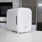 WABI UV LED 3-in-1 Sanitizer & Dryer MINI Box | Disinfect, Dry, & Store Everyday Items, Baby Feeding Gear, and Electronics | Touch Control, LED (No Mercury) | Smart Storage Mode | Fits 4-6 Baby Bottle