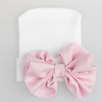 Baby Caps and Mittens Newborn Hospital Beanie Hats No Scratch Gloves Soft Babies Gift Set for Boys Girls