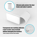 Kytasryl Door Pinch Guard, Baby Proofing Door Stoppers with 180° Rotating Self Adhesive Base, Children Anti-Pinch Door Stopper, Keep Finger Safe (3 PCS)