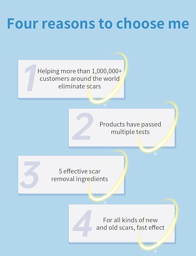 Silicone Scar Gel, Advanced Scar Cream treating for New and Old Scars, Surgical Scars, Burn Scars, Stretch Marks, Acne Scars, Dark markings, Keloid Removal 0.70 oz (20 g)