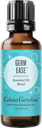 Edens Garden Germ Ease Essential Oil Blend- 100% Pure Premium Grade, Undiluted, Natural, Therapeutic, Aromatherapy, The Best for Kid Safe, Skin, Humidifiers 30 ml (1 fl oz)