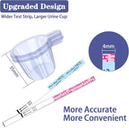 MomMed Ovulation Test Kit (HCG15-LH40), 15 Pregnancy & 40 Ovulation Test Strips with 55 Urine Cups Reliable & Quick Early Pregnancy Test