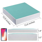 Kalawen Toddler Booster Seat for Dining Table, Upgraded 2Pcs PU Washable Straps Safety Buckle Kids Booster Seat for Table, Portable Travel Increasing Cushion for Chair