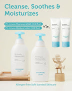 Baby Skincare Duo Set - Korean Baby Skincare & Bath Time Essentials - Shampoo & Bath, Moisutre Lotion - Travel Sized Hydrating & Nourishing Baby Wash and Moisturizer, 2 Items