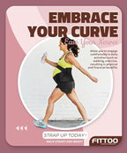 FITTOO Maternity Belt Back Support Belly Band Pregnancy Belt Support Brace Abdominal Binder Waist Support Black S