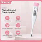 Digital Oral Thermometer for Adults and Children with LCD Display, Oral Thermometer for Baby with Fever Alarm Rectal & Underarm Use, Fast Reading Thermometer