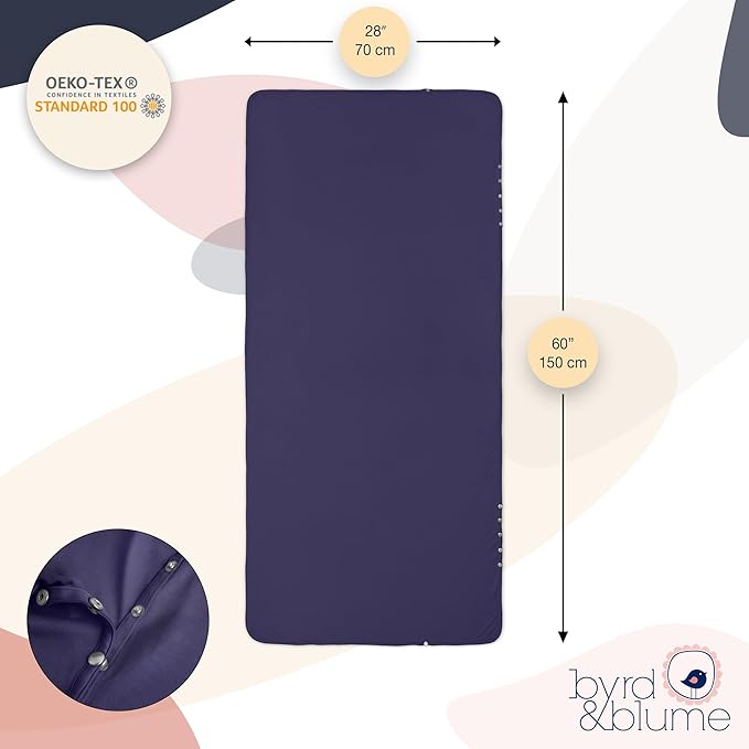 Byrd & Blume Maternity Nursing Cover Breathable Lightweight Breastfeeding Cover Wrap Shawl Scarf Poncho Full 360 (Aubergine, One size)