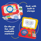 Spirograph Jr. — Jumbo Sized Gears Classic Retro Toy For Spiral Drawing Art Design Toy Kit for Smaller Hands — For Kids Ages 3 and Up