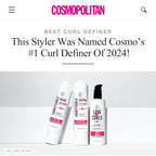 Love Ur Curls Fragrance Free Curly Shampoo and Conditioner Set with All in One Curl Cream Styler for Wavy Hair, 3 Step System to Repair, 200 mL