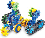 Learning Resources Gears! Gears! Gears! Treadmobiles Building Set, STEM Toys, Develops Early Engineering Skills, 108 Pieces, Ages 5+