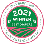Bambo Nature Hypoallergenic Baby Diapers, Eco-Labelled Sustainable Diapers, Enhanced Leakage Protection, Totally Chlorine-free, Skin Friendly, and Super Absorbent - Size 6 (24 Count)