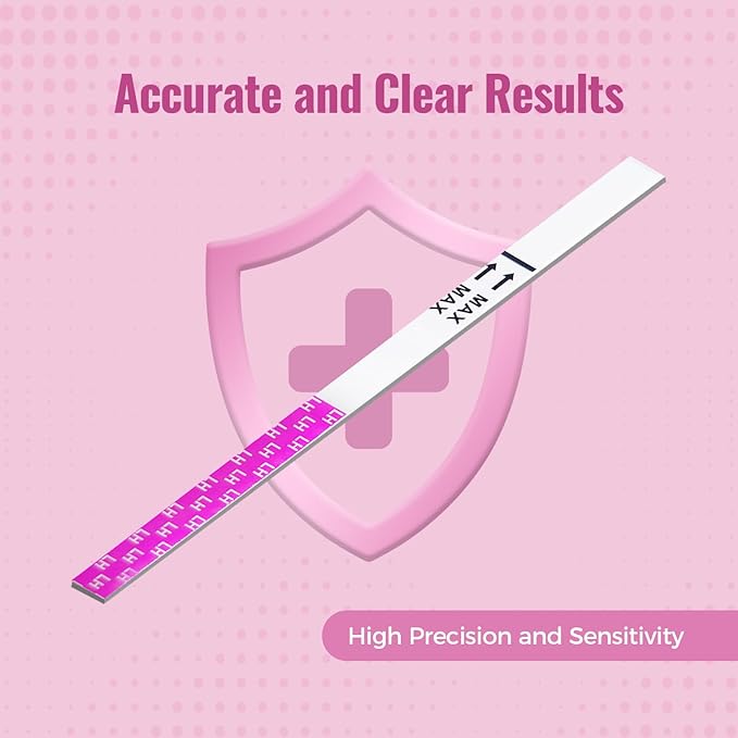 20 Packs LH Ovulation Test Strips Easy to Use Ovulation Tracker Kit Accurate Fertility Tracking for Women Quick Results at Home Use