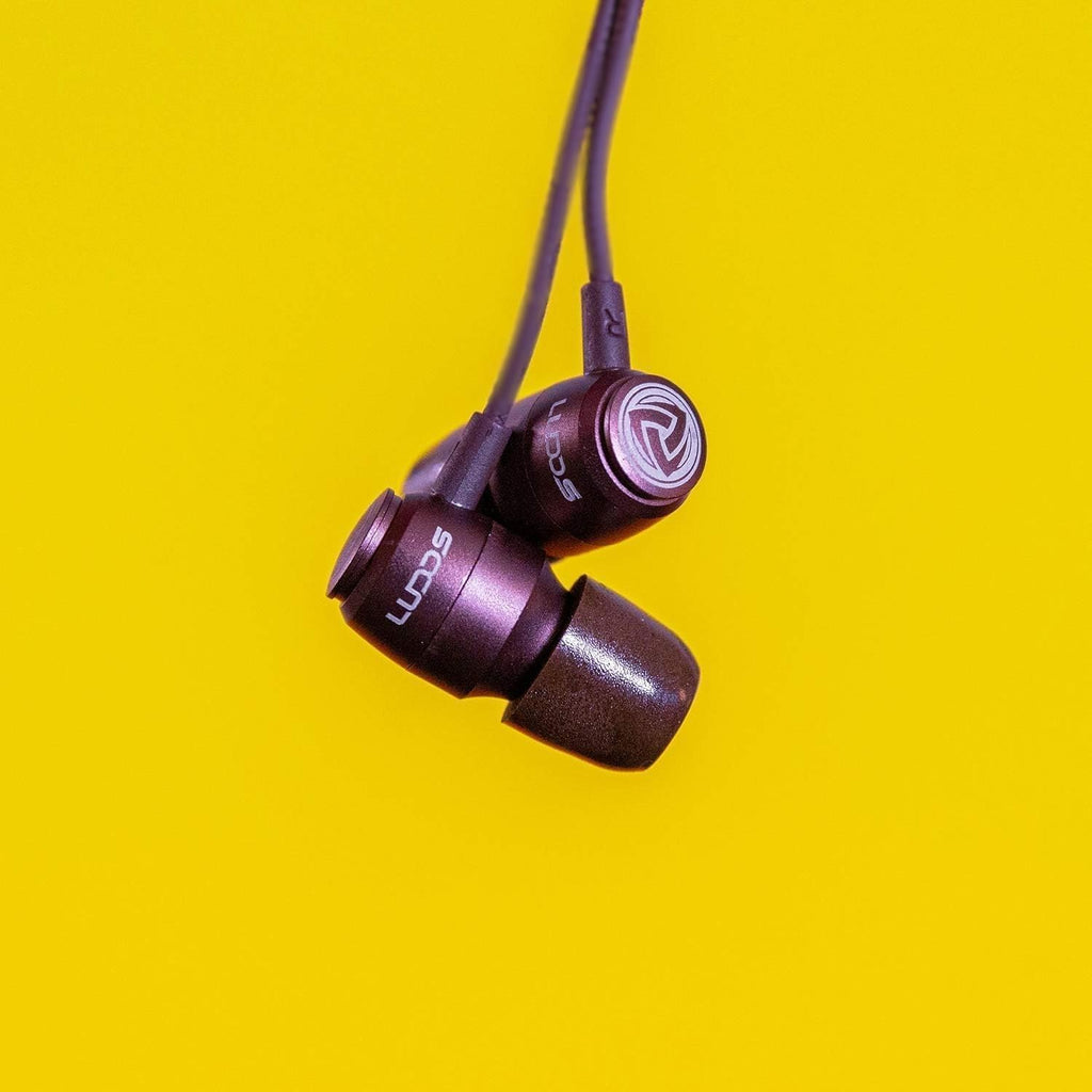 LUDOS Clamor USB C Headphones for iPhone 16 15 Pro Max Plus iPad Pro, 5 Years Warranty, USB-C Earbuds for Samsung Galaxy S24 S23 Ultra S22 S21 FE S20 A55 A54 A53, USB Type C Earphones - Brown