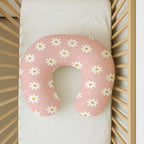 Nursing Pillow Covers 2 Pack, Breastfeeding Pillow Slipcovers Soft and Stretchy, Nursing Covers for Baby Girls Boys Newborn