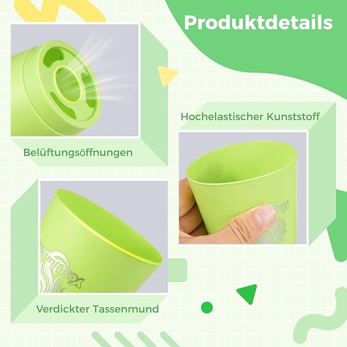 yeesport 48 Pcs Sport Stacking Cups, Sport Training Game for Challenge Competition, Plastic Stacking Cups, Classic Family Game for Kids and Adults, Red+Blue+Green+Black