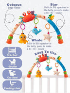 Pau1Hami1ton Baby Stroller Arch Toys, Car Seat Toys,Baby Gifts.S-19(Fish)