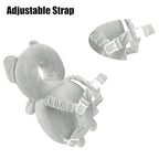 PandaEar Baby Head Protection Backpack, Toddler Walking Head Protector, Adjustable Head Protector Pad Safety Cushion (Grey)