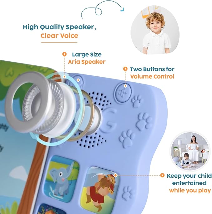 GO GO Bible Story Songs: 10 Toddler Songs, Christian Toys for Toddlers 3-5, Sound Books for Toddlers 1-3