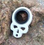 Keychain Spinner, Fidget Keychain,Spinning Keychain Fidget, Fidget Spinner Keychain Toys for Keys (White)