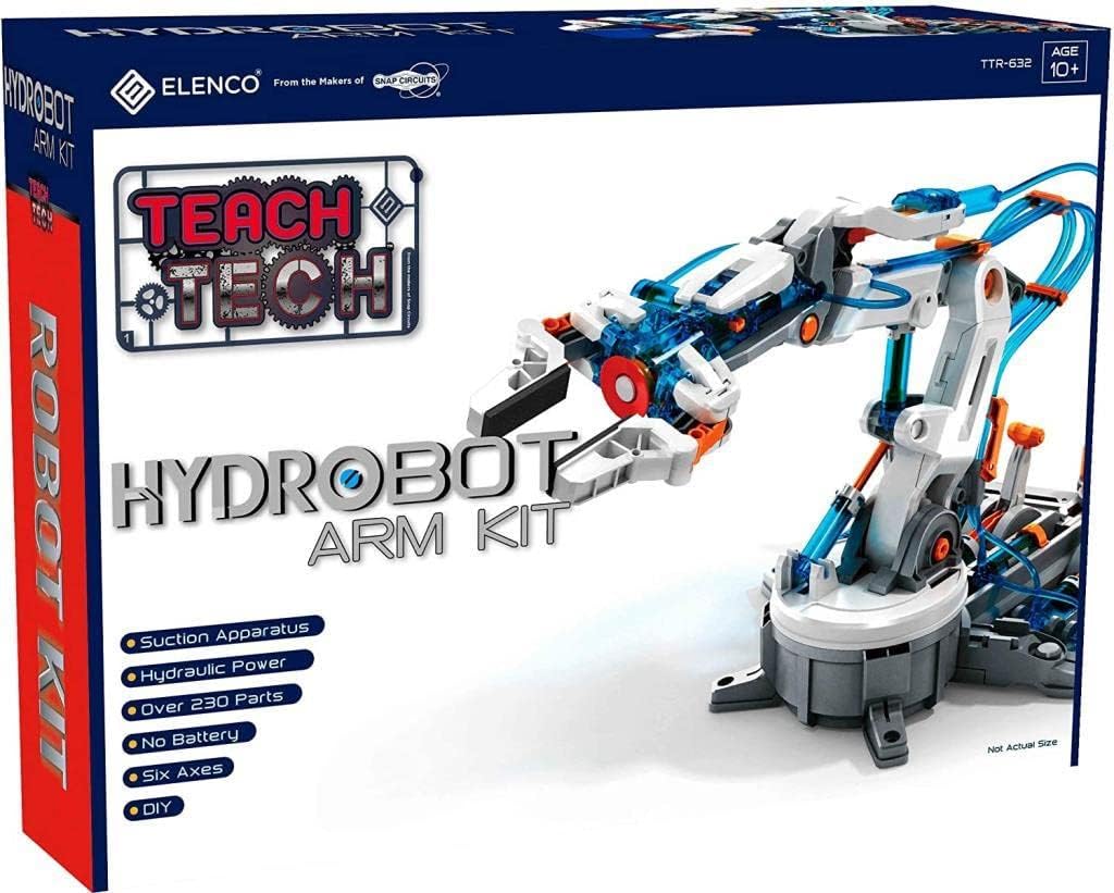 “Hydrobot Arm Kit”, Hydraulic Kit, STEM Building Toy for Kids 12+