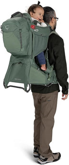 Osprey Poco Premium Child Carrier Backpack - Deluxe Kid Carrier for Hiking with Built-in Sunshade, Removable Daypack, and Adjustable Fit - Premium Comfort for Parent and Child