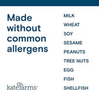 KATE FARMS Organic Kids Nutrition Chocolate Shake, 8g Protein, 27 Vitamins and Minerals, Meal Replacement, Gluten Free, Non-GMO, 8.45 oz (12 Pack)