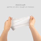 Ubbi Fragrance-Free Baby Wipes, 99% Water Based, Plant Based Wipes, Hypoallergenic for Sensitive Skin with Chamomile, Vitamin E & Aloe, EWG Verified, 2 Pack (72 Wipes Total)