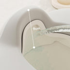 Bebamour Potty Training Toilet 3 in 1 Multi-Functional Potty Seat Detachable Baby Potty Step Stool Anti-Slip Stable Potty Training Toilet with 100 Pack Trash Bags for Baby Toddler Kids(Coffee)