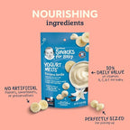 Gerber Yogurt Melts Freeze-Dried Yogurt Snacks, Strawberry/Mixed Berries, 1 oz. Pouch (Pack of 8)