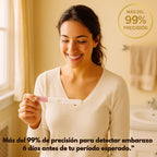 Early Detection Pregnancy Midstream – Over 99% Accurate hCG Rapid Test – Pack of 3 Pruebas de Embarazo de Detección Temprana – Más del 99% de Precisión