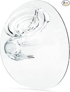 Elvie Pump Breast Shield - 24mm | 2 Pack Nipple Shield Flange for Pumping Breast Milk | Breast Feeding Essentials for Electric Breast Pumps | BPA Free Breast Shells | Breast Pump Bra Compatible