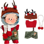 Christmas Clothes for 15/17cm Dolls(NO Doll) - Outfit for with Accessories Suit - Clothes Set for Dolls Dress Up