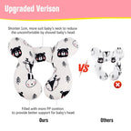 KAKIBLIN Baby Travel Pillow, Pillow for Head and Neck, Upgraded Baby Neck Support Pillow for Car Seat,Pushchair,Travel (Bear)