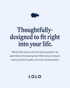 Lalo Little Spoon Set - 2 Piece Baby Spoons Set for Infants & Babies - Made From Food Grade Silicone Dishwasher Safe - Baby Feeding Essentials for Early Stage Mealtime - Grapefruit