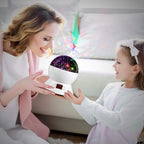 MOKOQI Star Night Light Projector for Kids with Timer - Glow in The Dark Stars and Moon, Best Gift for 1-14 Years Old